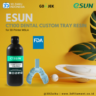 FDA Approved eSUN CT100 Dental Custom Tray Resin for 3D Printer MSLA